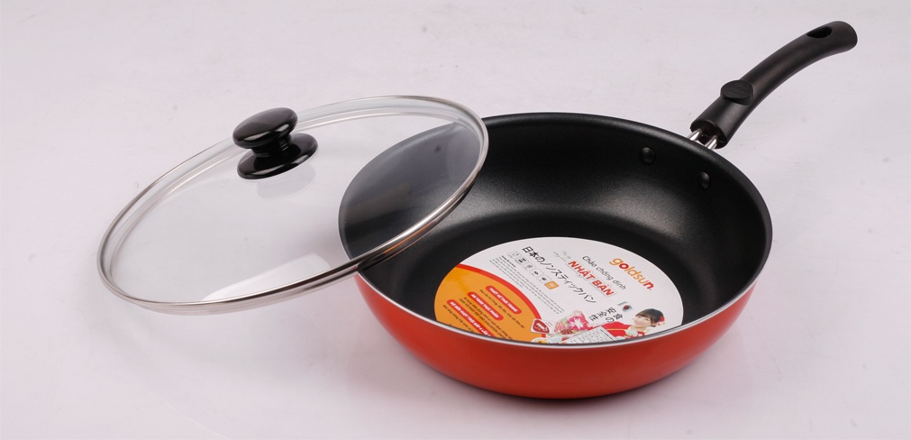 Chảo sâu lòng  26cm Goldsun đáy từ FP-GE1726IH